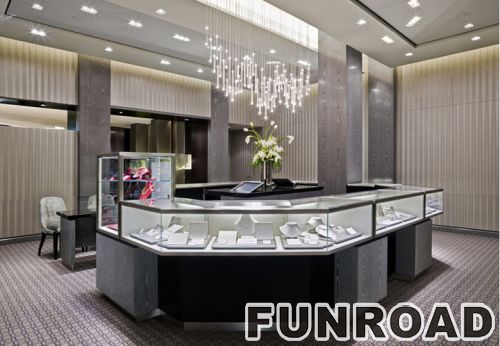 Unique Design for Jewelry Brand Store Display Showcase