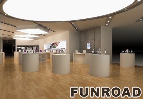 Newest design 3 square meters shopping mall cellphone repair kiosk