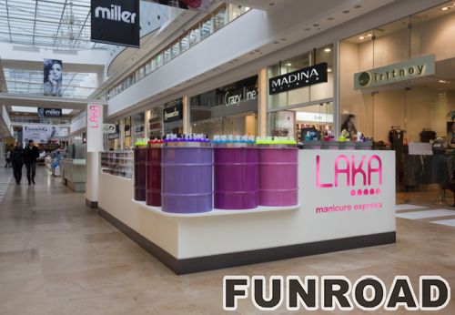  New Cosmetic Display Showcase for Shopping Mall Decor 