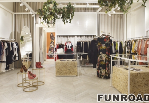 Ladies clothes shop furniture retail clothes shop decoration