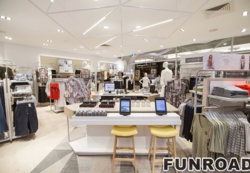 Retail Clothing Showcase Counter for Shop Decoration Furniture