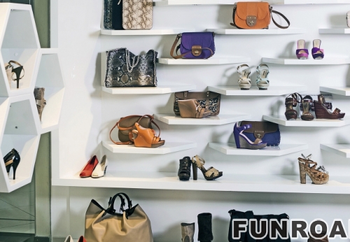 Retail Shoes Display Rack for Shoes Shop Interior Design
