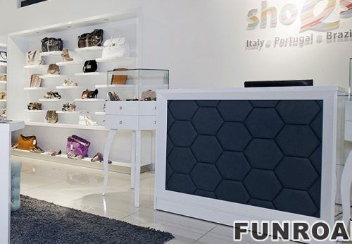 Retail Shoes Display Rack for Shoes Shop Interior Design