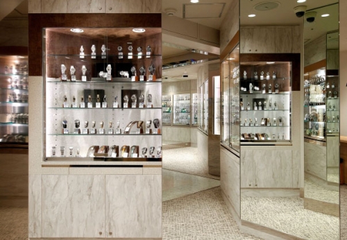 For Luxury Jewelry Display Showcase for Watch Store Decoration