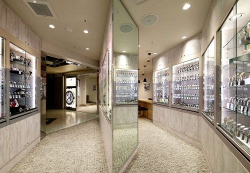 For Luxury Jewelry Display Showcase for Watch Store Decoration