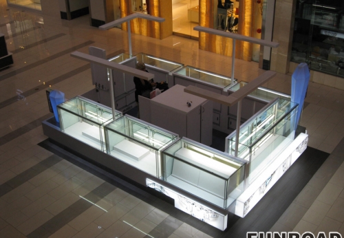 Large Scale Cosmetic Showcase Counter for Shopping Mall Display