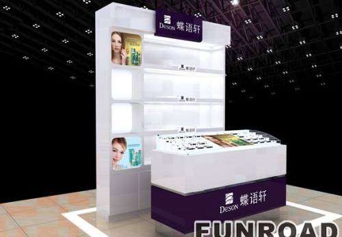 Customized Cosmetic Display Cabinet for Shopping Mall Interior Design