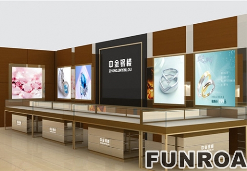 New Exhibition Display Counter for Jewelry Brand Store Decor