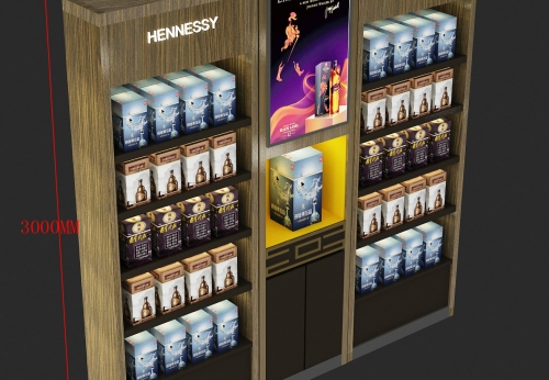 Brand New Display Showcase for Wine Store Interior Decoration