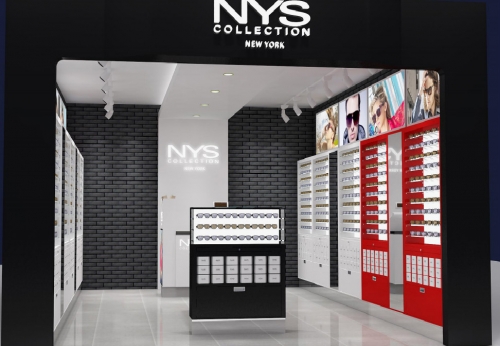 China Factory NYS Sunglasses Display Cabinet for Optical Store Design