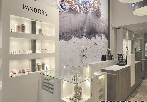 Customized Quality Jewelry Display Showcase for Brand Store Design