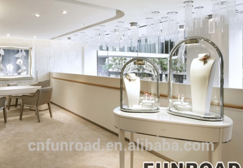 Jewellery retail store showroom furniture design with jewellery showcase