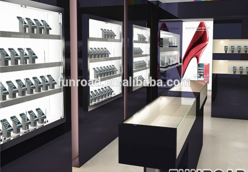 High quality retail store fixtures mobile phone store display fixture