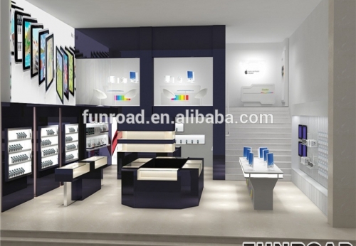 High quality retail store fixtures mobile phone store display fixture