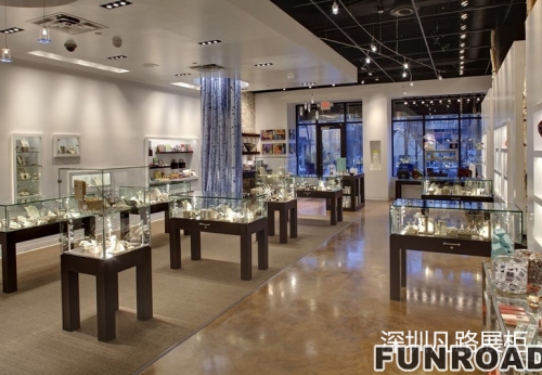 jewelry showcases jewellery store layout interior design