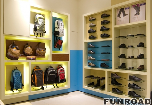 Modern Shoes Display Rack for Woman Shoes Store Design