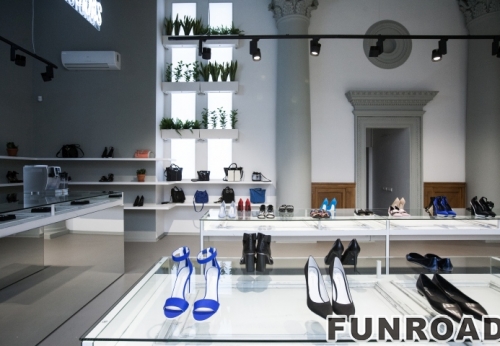 High Quality Shoes Display Showcase for Brand Shoes Store Decor