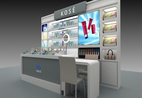 Custom Cosmetic kiosk in Mall for Beauty Store 