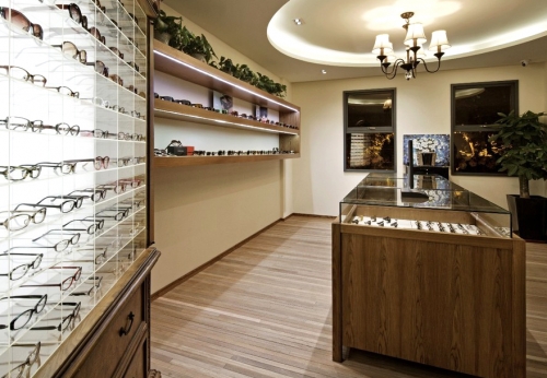 Wooden New Optical Display Showcase for Sunglass Store