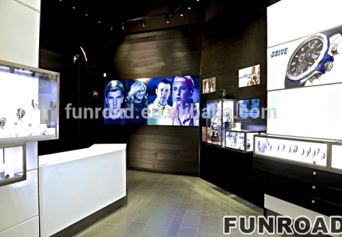 watch shop interior fitting watch counter design