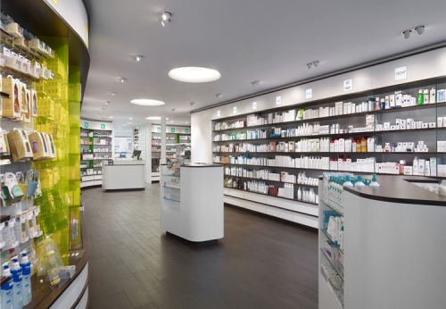 Retail Pharmacy Showcase Counter for Drug Store Furniture