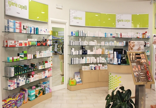 Retail Pharmacy Showcase Counter for Drug Store Furniture