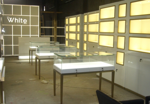 Customized Display Cabinet for Retail Jewelry Store 