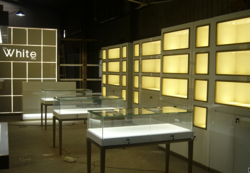 Customized Display Cabinet for Retail Jewelry Store 