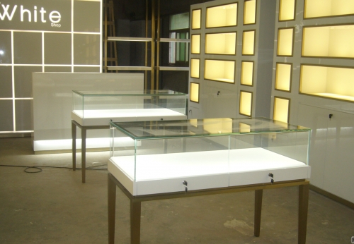 Customized Display Cabinet for Retail Jewelry Store 