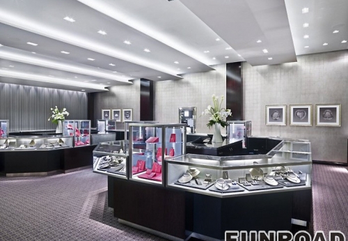 Factory Customized Jewelry Shop Display Showcase