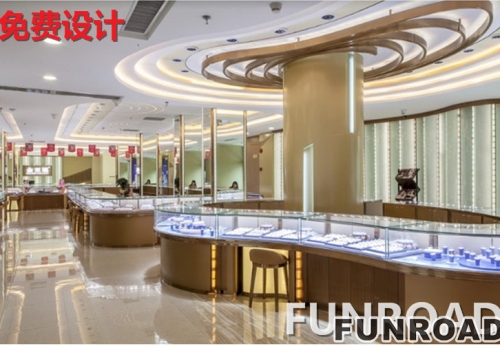 2019 Newest Display Counter for Jewelry Brand Store Display