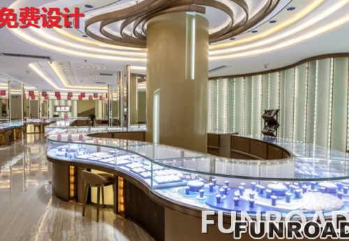 2019 Newest Display Counter for Jewelry Brand Store Display