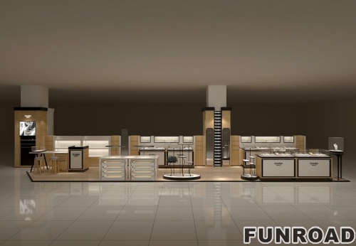 High-end Jewelry Display Showcase for Shopping Mall Furniture