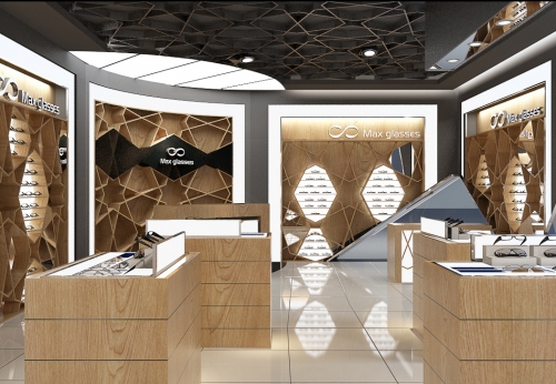 New Style Optical Display Showcase for Sunglass Store Design