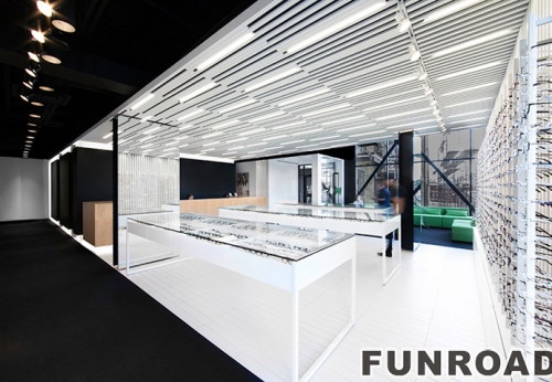 New Optical Ark Showcase for Sunglasses Store Furniture Design