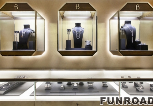 High-end Jewelry Showcase for Brand Store Design