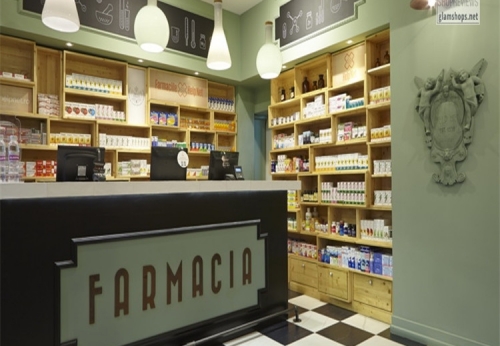hospital pharmacy design shop decoration gondola shelving