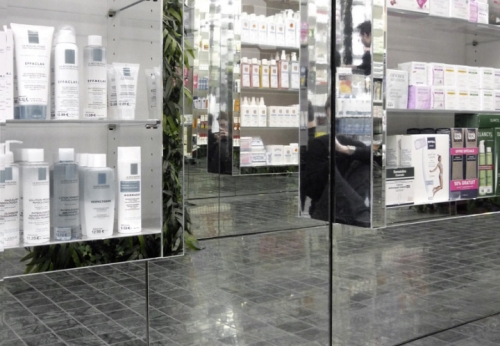 fixtures glass counter furniture for retail design for drugstore