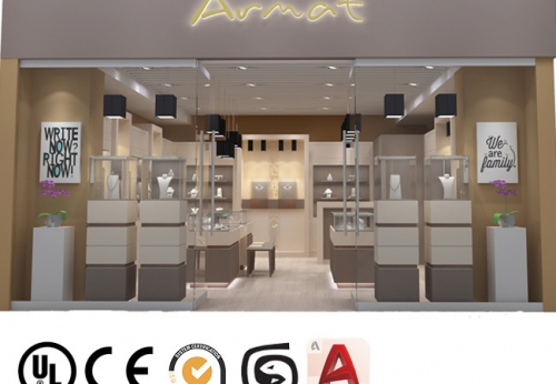 New Jewelry Shop Display Cabinet Interior  Design 