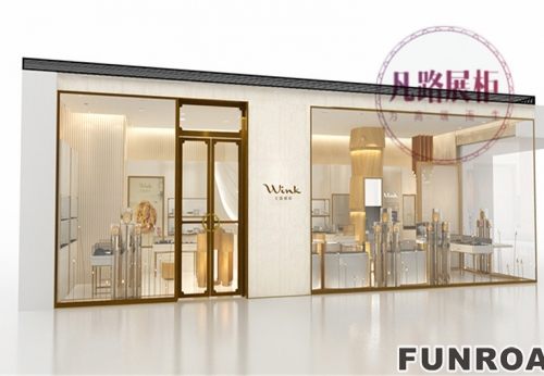 Fanyu jewelry exhibition factory cabinets are customized to satisfy customers