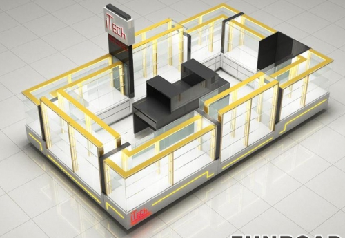 Retail Customized Display Showcase for Cell Phone Accessories