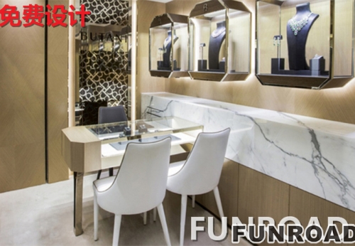 Funroad display cabinet factory specializes in the production of jewelry display cabinet, customized version