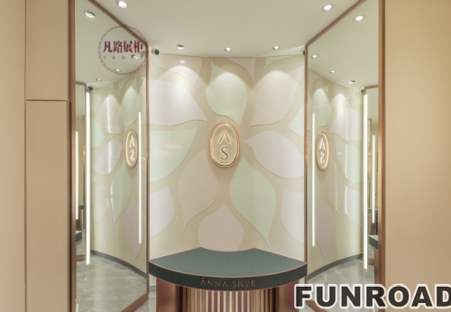 Customized Jewelry Showcase for Shopping Mall Interior Design