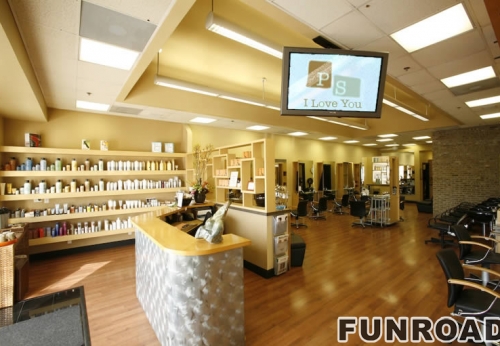 hair beauty barber store display furniture for sale