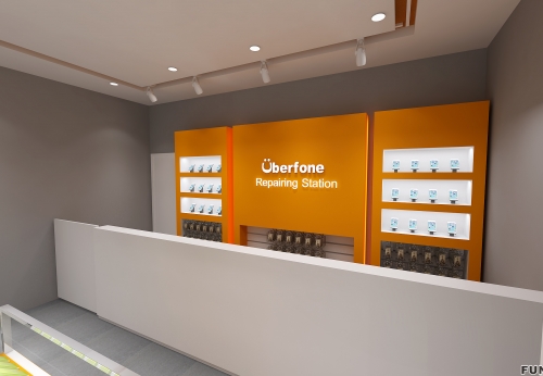 2019 3D Design for iPhone Flagship Store Display Showcase