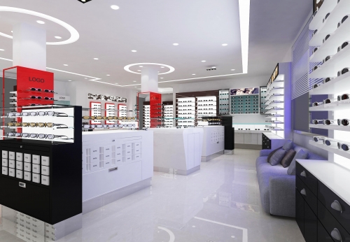 Customized Optical Reveal Ark for Optical Glass Store