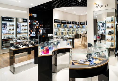 High Quality Showcase for Watch Store Decor