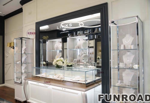 Stylish New Display Cabinet for Jewelry Brand Store Furniture
