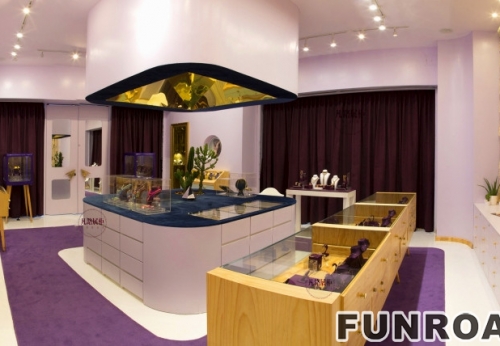 High-end Jewelry Display Showcase for Brand Store Design