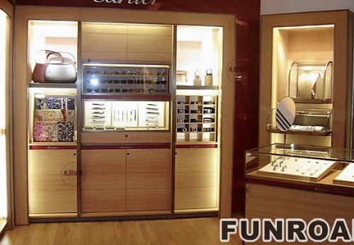 New Style Display Showcase for Jewelry Store Design